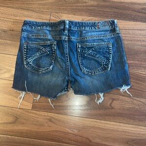 Silver Size 32 Eden Shorts